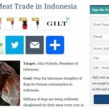 『インドネシアの犬肉市場廃止への嘆願書』の画像