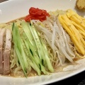 函館市鍛治1丁目 立ち喰いそば新橋 その14 冷し中華(ごま)700円