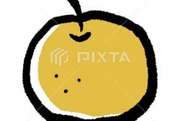 みさとぷりんと イラスト 背景素材 秋の味覚