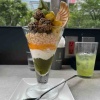 【日本帰省6日目】朝からお刺身、定食、パフェ、ラウンジと機内食【最終日】