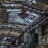 シャッター商店街HDR