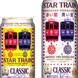 『サッポロビール×JR北海道共同企画「サッポロ クラシック JR北海道スタートレインデザイン缶」』の画像