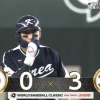 【WBC日本vs.韓国】ダルビッシュ、村上の悪送球でピンチを招きイ・ジョンフのタイムリーで3点目を失う