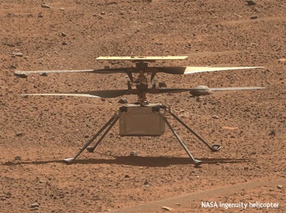 NASAの火星ヘリコプター「インジェニュイティ」に異変。突如通信が途絶え行方不明に