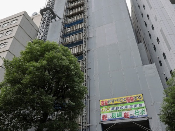 地上24階「リビオタワー芝公園」の建設状況！15階あたりまで建設が進んだ定借分譲タワマン（2026.9.22）