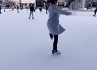 【動画】フィギュアスケートを習っていた左伴彩佳のスピンをご覧ください