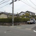 小郡市二森でヤマモモ、マキ、ヒイラギモクセイの生垣を剪定しました