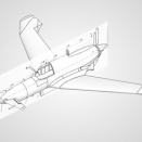 1/144 カーチス XP-55アセンダー、原型製作記（4）
