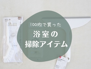 【100均(ダイソー・セリア)】リピ買いしてる浴室掃除グッズをまとめて新調しました