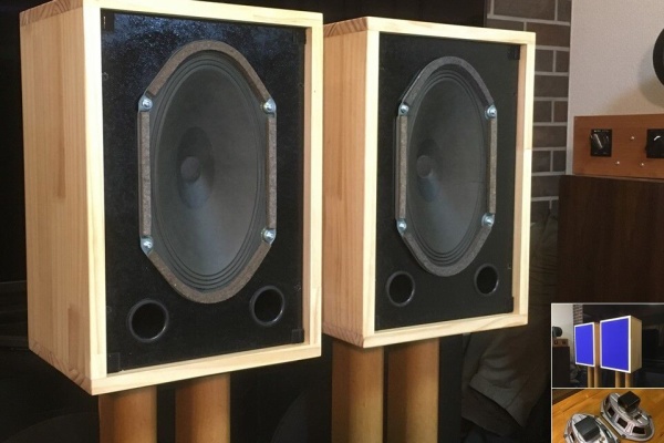 西独 Graetz ビンテージ18×26㎝究極フルレンジシステム高能率・高音質