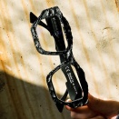 削られた黒、沈む影。｜ KUBORAUM：クボラウム　" Maske F4 ＆ P23 "　新作メガネフレーム