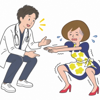 人生初の頸動脈エコー。まさかのプラークあり。そして診察室でスクワット。
