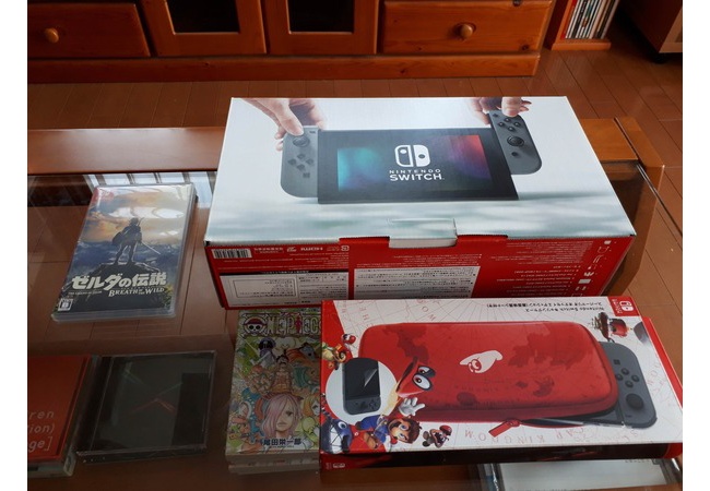 switch買ってきたぞーーー 	