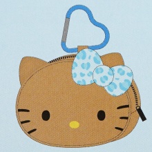 【速報】mini (ミニ) 2026年 1月号 《特別付録》 ひょう柄リボンが可愛い♥日焼けしたハローキティのポーチチャーム