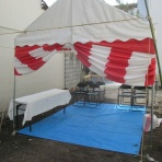 地鎮祭　会場設営・手配　ストラクション