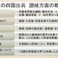 秀吉の四国出兵NO４　讃岐では東讃だけでなく西讃の香川氏の天霧城攻撃も予定されていた。