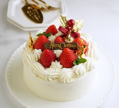 クリスマスケーキ作ったよー