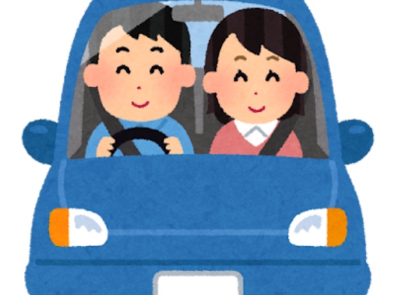 彼女がドライブデート中まったく車内を盛り上げないタイプの女やった…