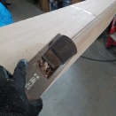 シーカヤックを作る〜42  シアーの整形