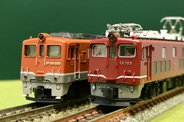 ✨Nゲージ1/150国鉄 DD50型ディーゼル機関車 塗装済完成品✨ プラシリーズ 国鉄 DE50形 ディーゼル機関車 (動力未組立
