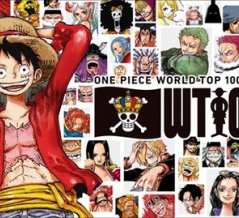 WT100 第2回 ONE PIECEキャラクター世界人気投票　最終結果 501位〜600位 公開