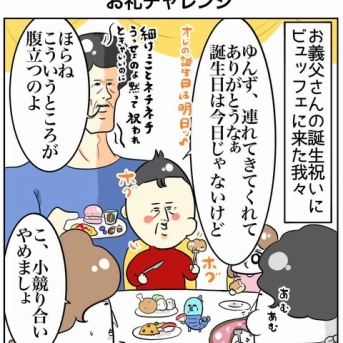 祝え！お義父さんの誕生日【後編】