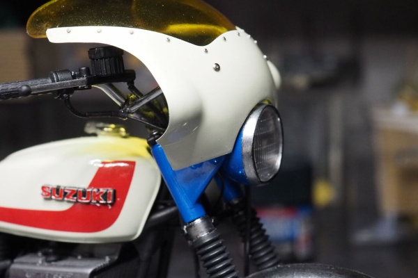 299の模型factory - 本郷猛のバイク SUZUKI GT380