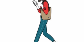 電車待ちの男性とぶつかってスマホを落とした女性が、明らかに逆ギレして大声をあげた。完全に逆ギレしてる…