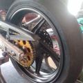 CBR150の加工