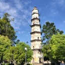 紹興「大善寺塔」白く輝くコアが残る古都のランドマークを眺めうっとり EP1058