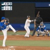 【侍ジャパンvs韓国】侍ジャパン近藤、ラッキーな形のヒットで出塁！