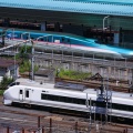 JR東日本E657系勝田車両ベース@K1編成（タキシードボディ）