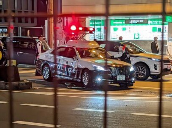 【目撃証言】『逃亡していた車とパトカーが事故った』#交通情報 谷町筋 大阪府大阪市天王寺駅前付近 乗用車とパトカーの接触事故で規制渋滞4月10日 #大阪 #警察 #パトカー #天王寺