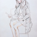 スケッチ・人物94_中村英夫作品集