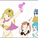 ドリントル：表情塗り終わり