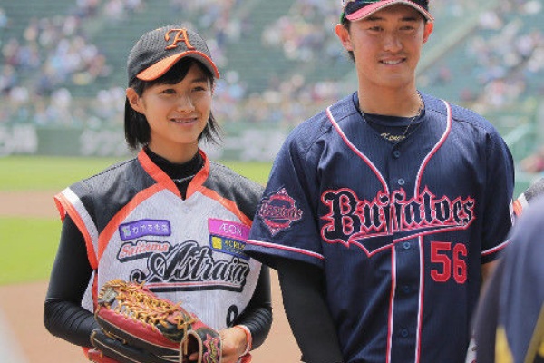 オリックス 美しすぎる女子プロ野球選手 加藤優が始球式 サイクリング ウォーキング