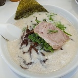 『新橋ワンコインラーメン「博多天神」500円!/替え玉一回サービス!』の画像