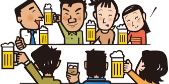 職場の飲み会の態度がわからない…