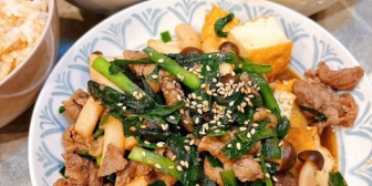 【ななし】みあち「【旦那募集】牛肉と厚揚げのきのこ炒め作れます」← ダブルキノコうおおおおおお