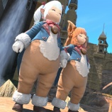 『【FF14】マイカ・ザ・ムー・スーツでお揃い【FFXIV】レアFATE「マイカ・ザ・ムー」(リビングメモリー/黄金のレガシー)』の画像