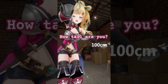 【にじさんじ】た行はあたシコ勢だったんか【How tall are you?】