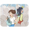 満員電車でハンディファン被害続出「髪の毛が巻き込まれた」、SNSでは"使用禁止"求める声も