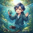 さすが水中用ゴキブリだ。三時間でも何ともないぜ