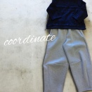 裾ドロストジャガードレースブラウス×カーブコクーンパンツ