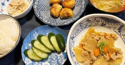 クリスマスなので＆大根と豚ミンチのあんかけ