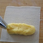 余った春巻きの皮で♪揚げずに簡単！パリパリスイートポテト春巻き