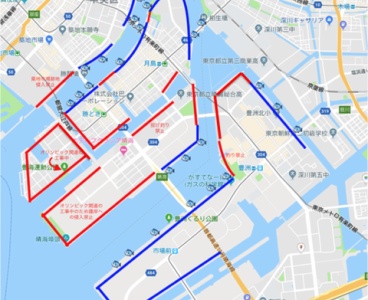 最新 都内の釣り場 シーバス釣りポイントマップ 隅田川河口 勝どき 月島 豊洲 シーバスプロを目指す竹ちゃんブログ