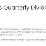 『【CLX/ITW】クロロックスとイリノイ・ツール・ワークスが増配を発表！』の画像