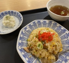 焼めし くにをのくにをセットと中華そばセット