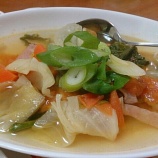 『寒野菜のミネストローネ』の画像